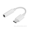 USB-C an Adapter-Kabelkopfhörer-Kopfhörerbuchse